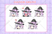 create cute custom emotes,badges for your twitch,discord
