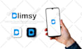design clean modern app logo or app icon