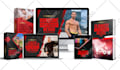 design digital product mockup, 3d ecover bundle,online course bundle mockup