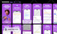 design app screenshots for app store and play store