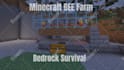 build automatic crop and mob farms in minecraft java and bedrock
