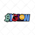 make metal, punk, pop, rock, psychedelic band logo
