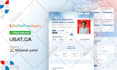 create mobile app design, website design, landing page,  app prototype