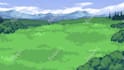 draw a pixel pokémon battle background