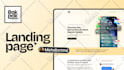 design an outstanding landing page on figma