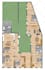 do 2d floor plan, furniture, color, textured plan for airbnb