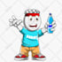 create custom nft mascot, cartoon, crypto punk style art