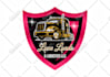 design unique dispatch and logistic truck logo