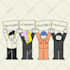 draw any object into a flat illustration for website or business