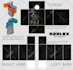 give you 25 to 100 premade roblox clothing any style