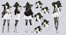 design character sheet or reference sheet for your character