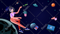 create a custom vector illustration for your business ideas