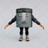 create 3d character animation, model, rig, light and render