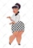 draw curvy and chubby pin up