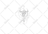 create a custom minimalist or geometric pet tattoo design