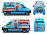 create van wrap design, car wrap design or truck wrap design