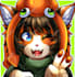 draw a furry icon in pixel art and normal style