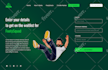 design modern figma UI UX landing page for high conversions