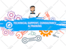 provide technical support for your problems