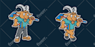design custom cartoon mascot logo for your sports team, brand, club or college
