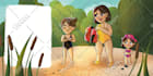 draw children story book illustration and cover not ai