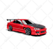 draw your car into a japanese comic style car vector