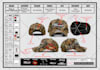 create custom hat trucker, snapback, cap, dad, etc tech pack
