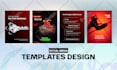 design social media post, canva template,  ads for facebook, instagram, linkedin