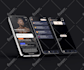 design modern UI UX for mobile app, web app, dashboard in figma