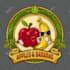 create unique weed cannabis badge logo