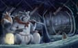 create stunning fantasy background and scenery illustration