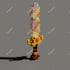 create voxel art, voxel character, voxel asset, object, 3d voxel model