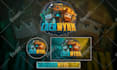 full asset logo server minecraft hytale and banner animate
