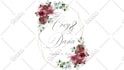 design an elegant wedding logo for you