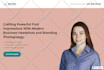 design and develop an exceptional responsive webflow website