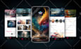 do creative mobile figma app design UI UX app mockup