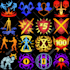 create 2d game items, skill icons, UI elements in my style