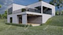 visualize building elevation and model with landscape