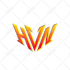 design professional initials gaming logo