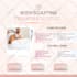 clean, modern social media posts