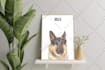 do realistic custom pet portrait digital oil painting gift