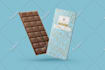 do creative chocolate bar label packaging design