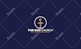 design a best looking modern church logo professionally