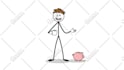 make cartoon children book illustration