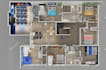 create 3d floor plan 2d floor plan rendering