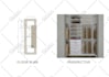 design cabinetry with renderings and technical drawings