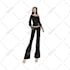 draw a fashion collection of clothes illustration or sketch for brand