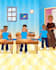 create colorful children book illustration