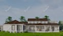 do architecture 3d modeling,2d draft and rendering in revit or sketchup
