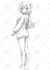 sketch anime characters for you